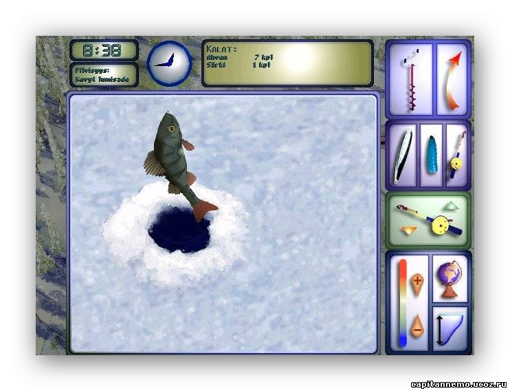 Игры русская зимняя рыбалка